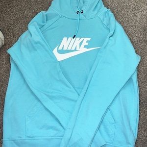 NIKE Baby Blue Hoodie